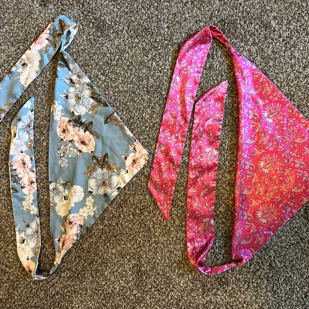 Floral and Paisley Bandana Set